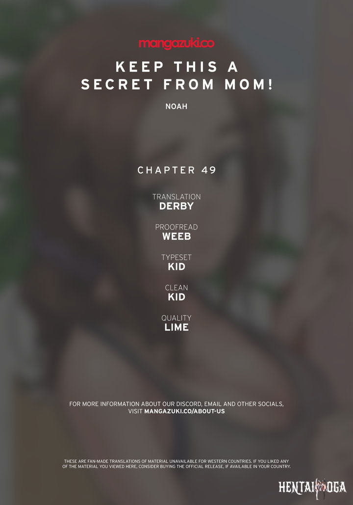 Keep it a secret from your mother! Keep it a secret from your mother! Chapter 49 - Page 1