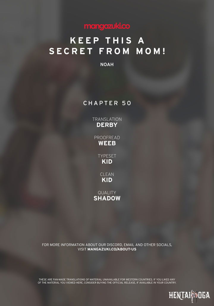 Keep it a secret from your mother! Keep it a secret from your mother! Chapter 50 - Page 1