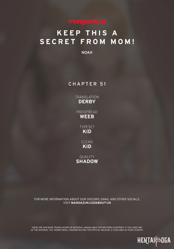 Keep it a secret from your mother! Keep it a secret from your mother! Chapter 51 - Page 1