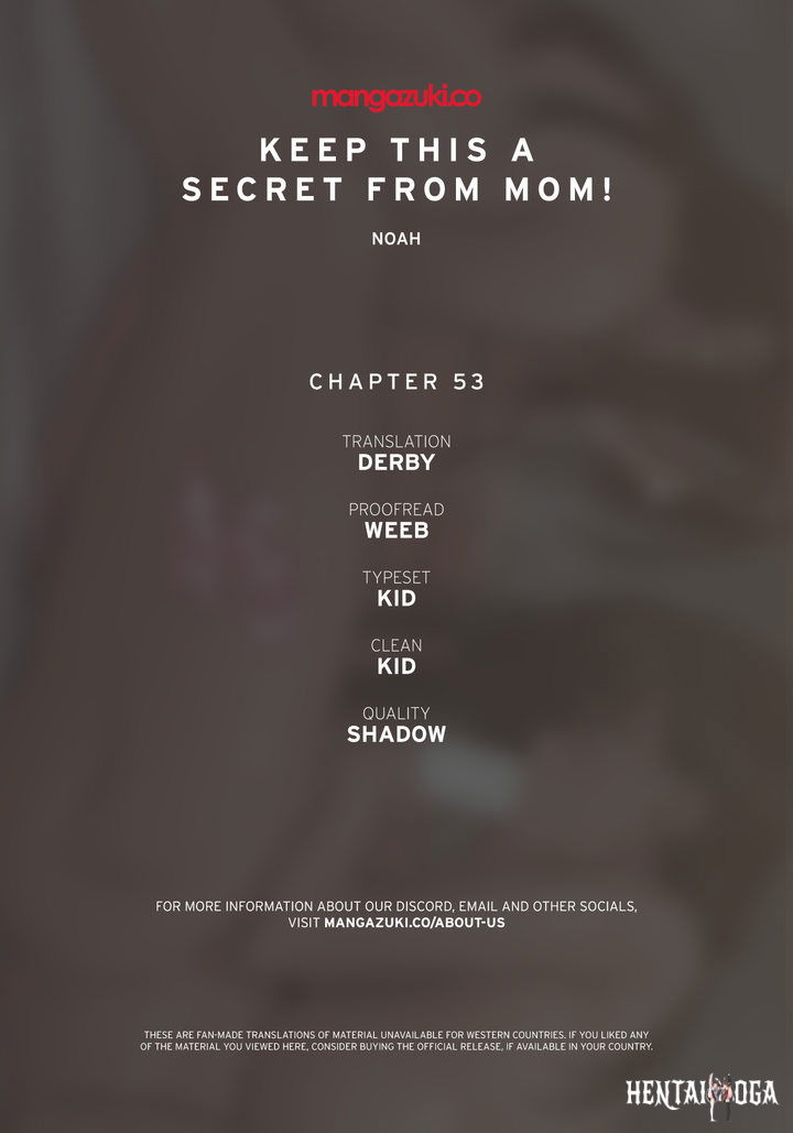 Keep it a secret from your mother! Keep it a secret from your mother! Chapter 53 - Page 1