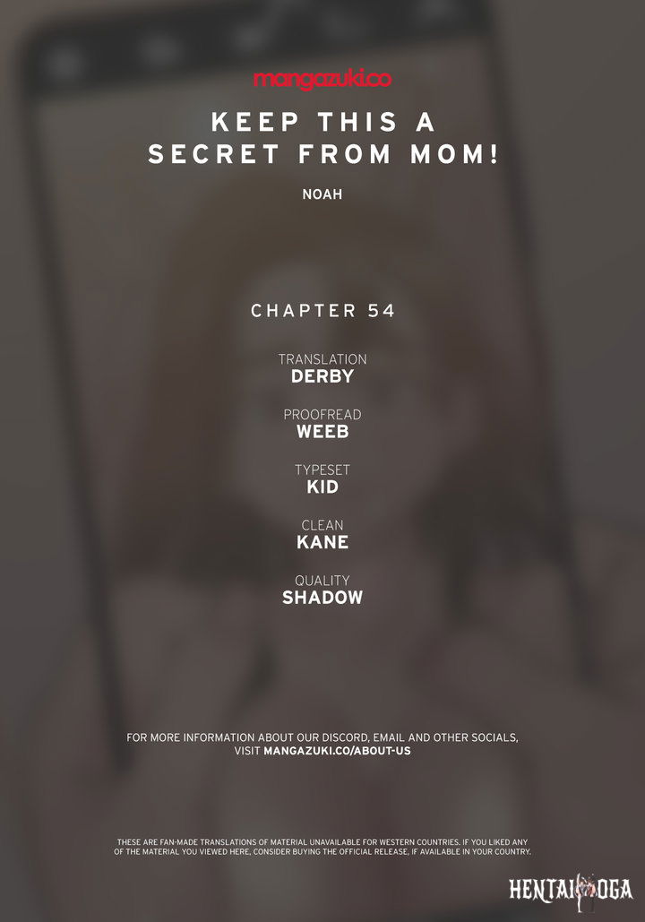Keep it a secret from your mother! Keep it a secret from your mother! Chapter 54 - Page 1
