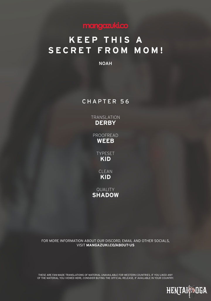 Keep it a secret from your mother! Keep it a secret from your mother! Chapter 56 - Page 1