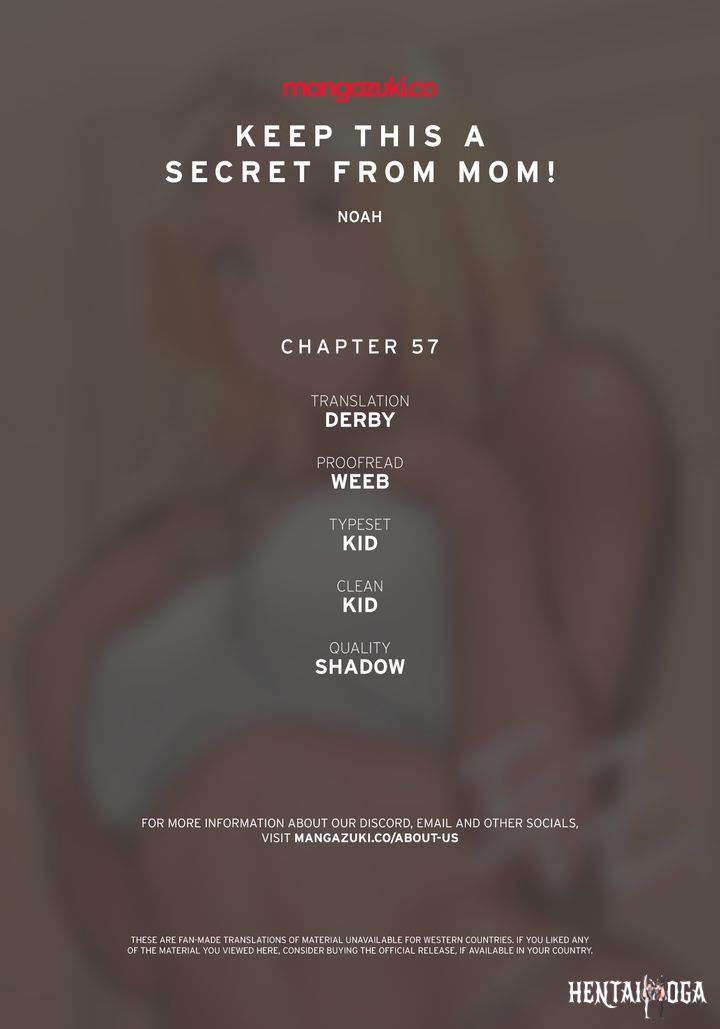 Keep it a secret from your mother! Keep it a secret from your mother! Chapter 57 - Page 1