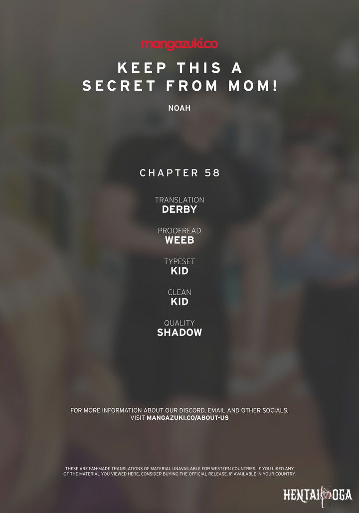 Keep it a secret from your mother! Keep it a secret from your mother! Chapter 58 - Page 1