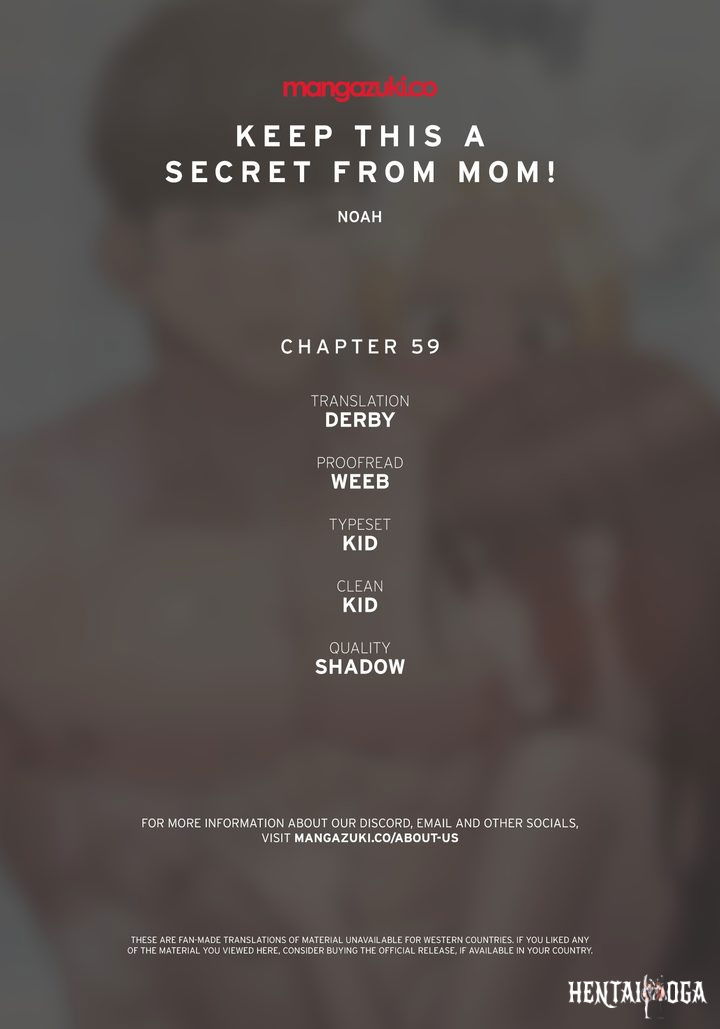 Keep it a secret from your mother! Keep it a secret from your mother! Chapter 59 - Page 1