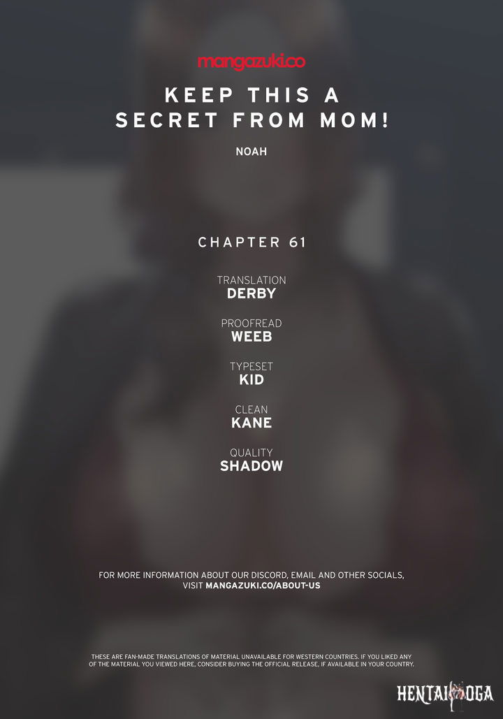 Keep it a secret from your mother! Keep it a secret from your mother! Chapter 61 - Page 1