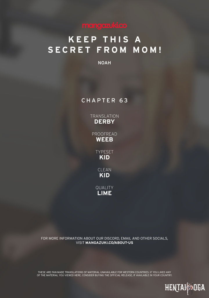 Keep it a secret from your mother! Keep it a secret from your mother! Chapter 63 - Page 1