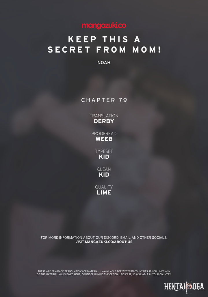 Keep it a secret from your mother! Keep it a secret from your mother! Chapter 79 - Page 1