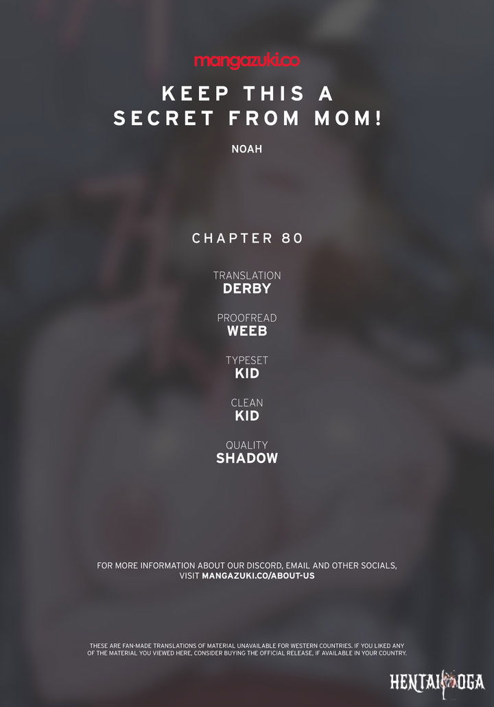 Keep it a secret from your mother! Keep it a secret from your mother! Chapter 80 - Page 1