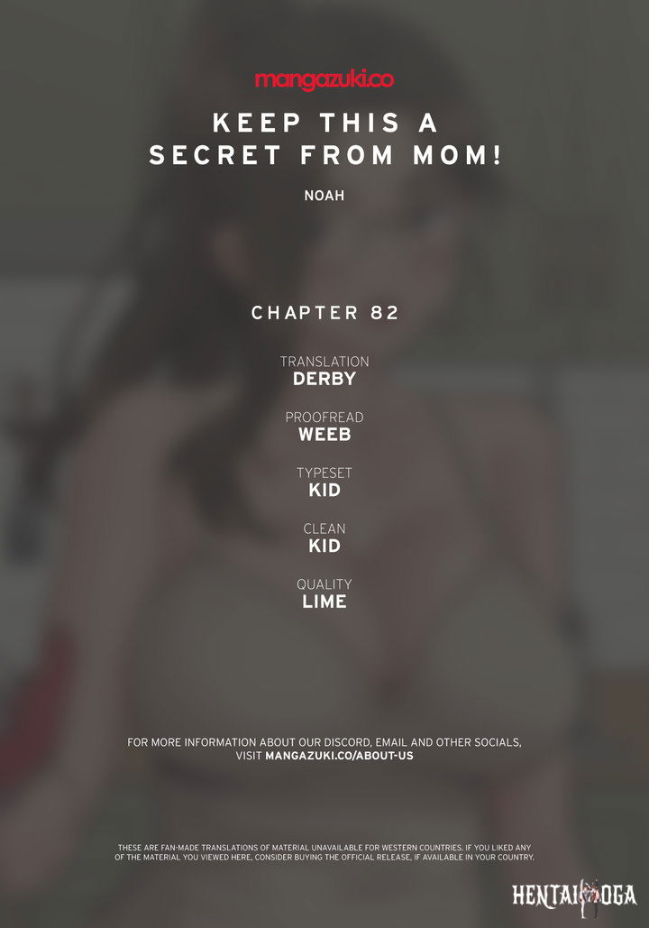 Keep it a secret from your mother! Keep it a secret from your mother! Chapter 82 - Page 1