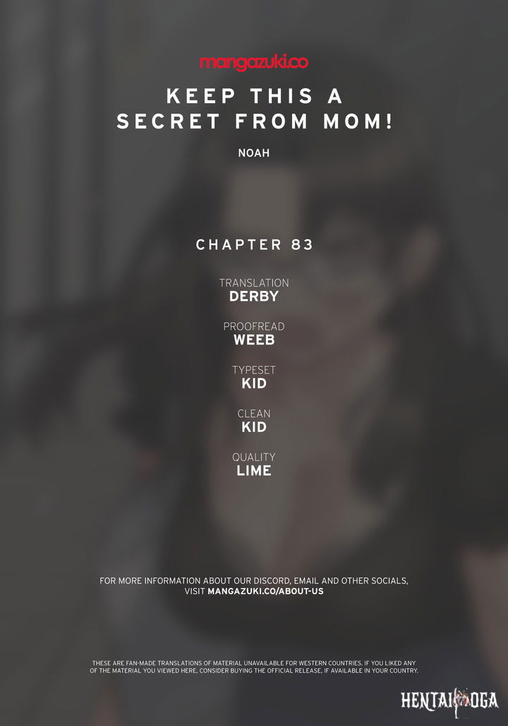 Keep it a secret from your mother! Keep it a secret from your mother! Chapter 83 - Page 1