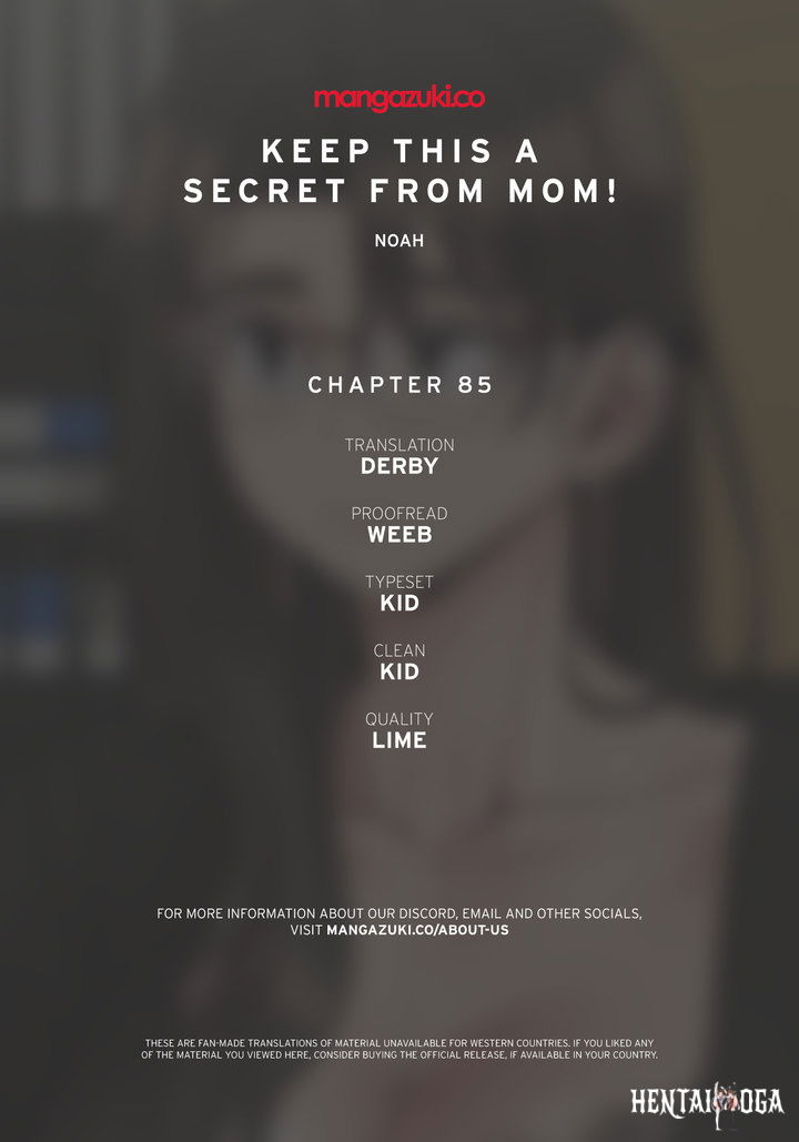 Keep it a secret from your mother! Keep it a secret from your mother! Chapter 85 - Page 1