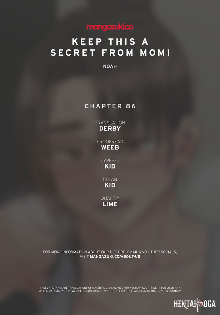 Keep it a secret from your mother! Keep it a secret from your mother! Chapter 86 - Page 1