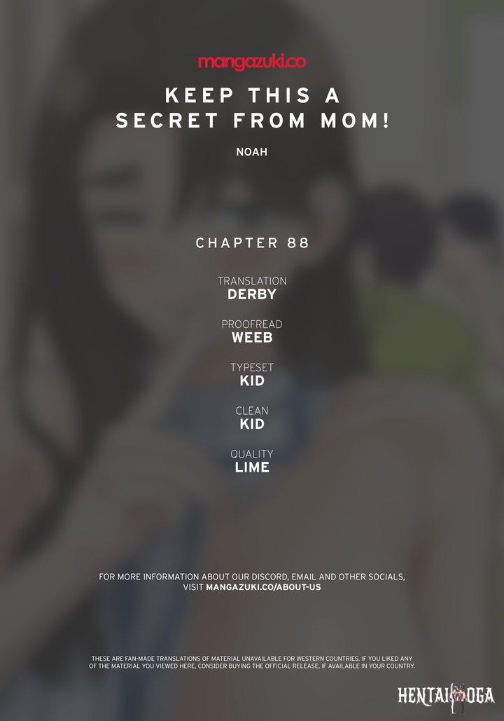 Keep it a secret from your mother! Keep it a secret from your mother! Chapter 88 - Page 1