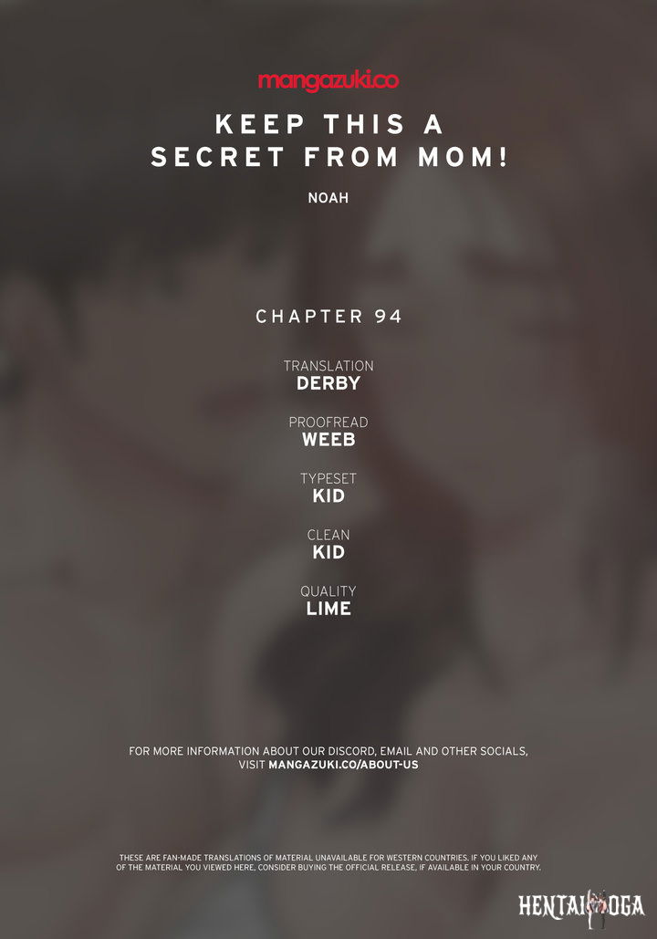 Keep it a secret from your mother! Keep it a secret from your mother! Chapter 94 - Page 1