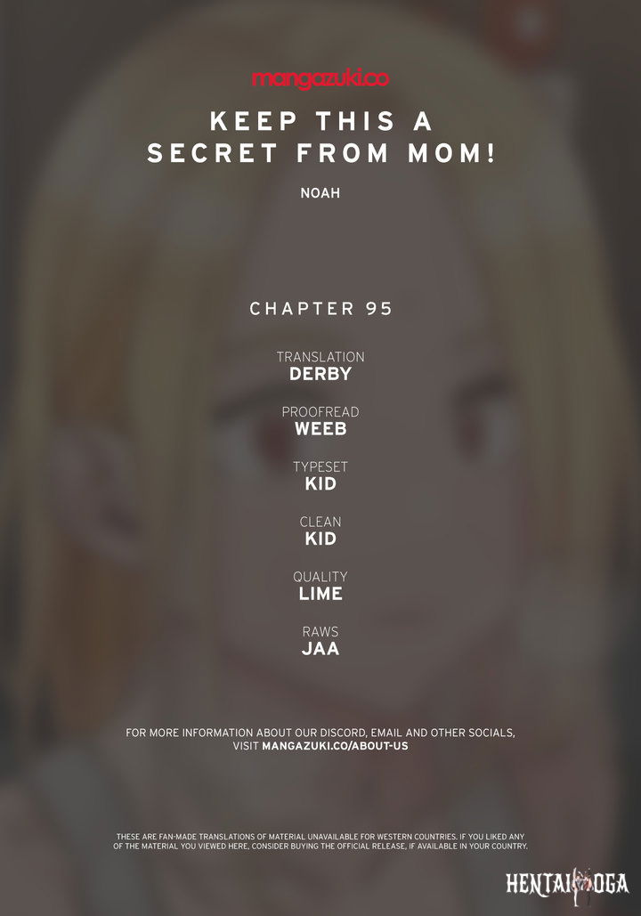 Keep it a secret from your mother! Keep it a secret from your mother! Chapter 95 - Page 1