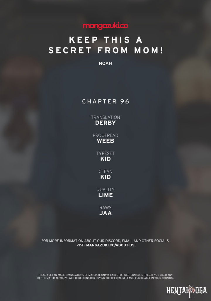 Keep it a secret from your mother! Keep it a secret from your mother! Chapter 96 - Page 1