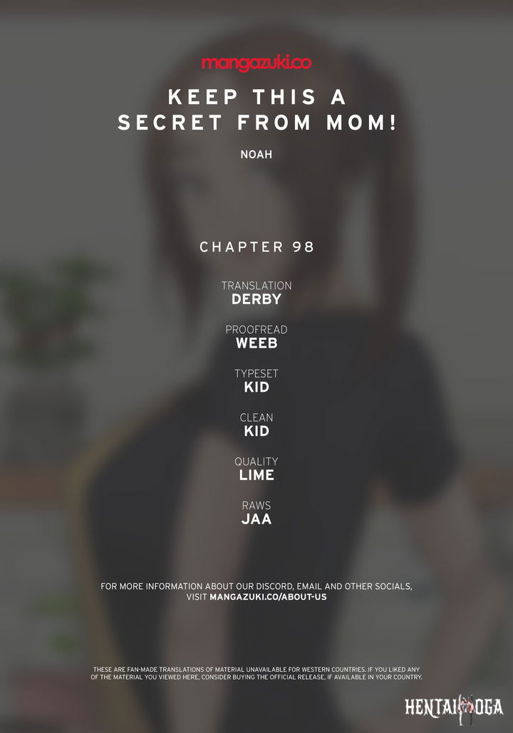 Keep it a secret from your mother! Keep it a secret from your mother! Chapter 98 - Page 1