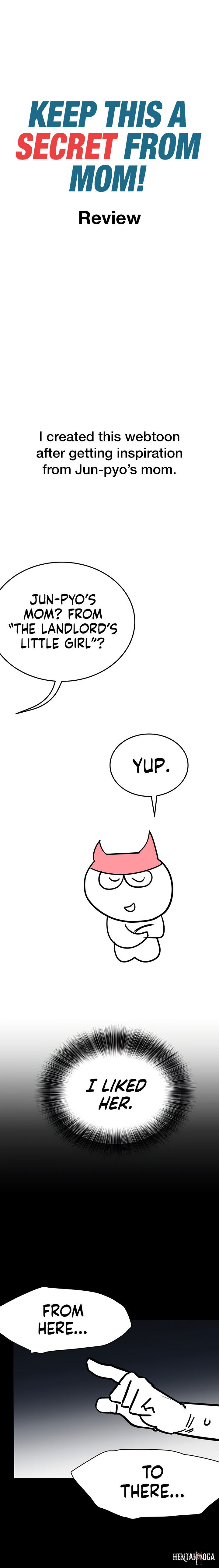 Keep it a secret from your mother! Keep it a secret from your mother! Chapter 100.5 - Page 1