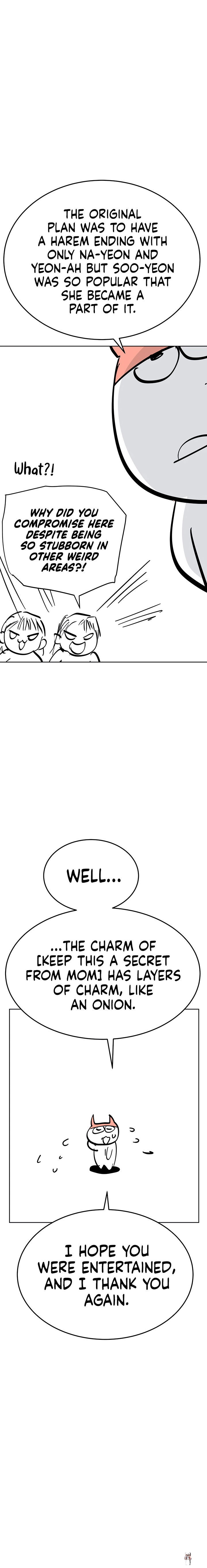 Keep it a secret from your mother! Keep it a secret from your mother! Chapter 100.5 - Page 11