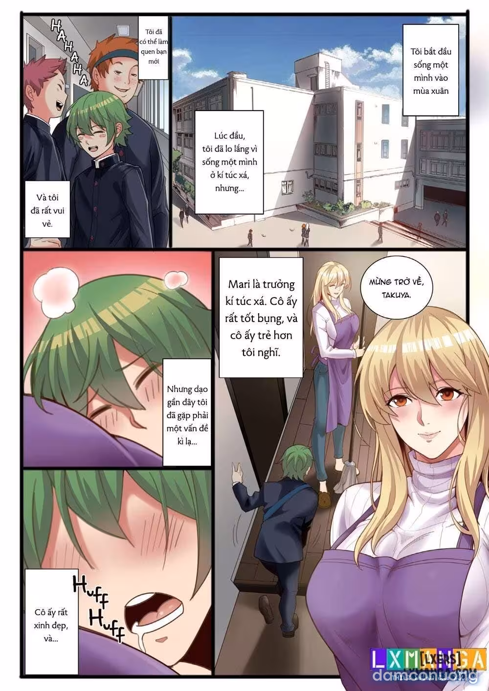 Life With My Dorm Mother Oneshot - Page 2