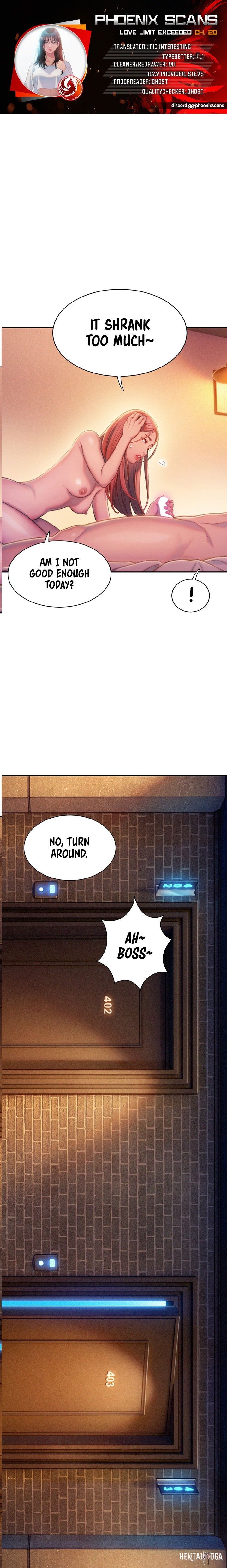 Love Limit Exceeded Love Limit Exceeded Chapter 20 - Page 1