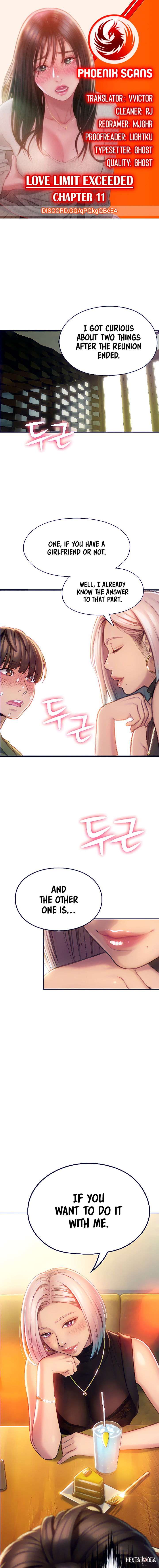 Love Limit Exceeded Love Limit Exceeded Chapter 11 - Page 1