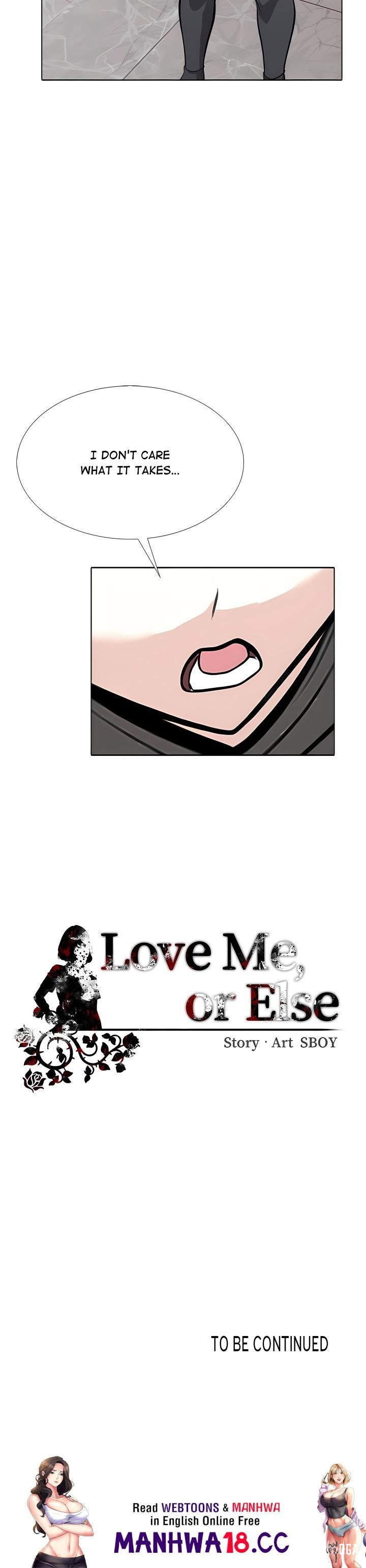 Love Me, or Else Love Me, or Else Chapter 25 - Página 22