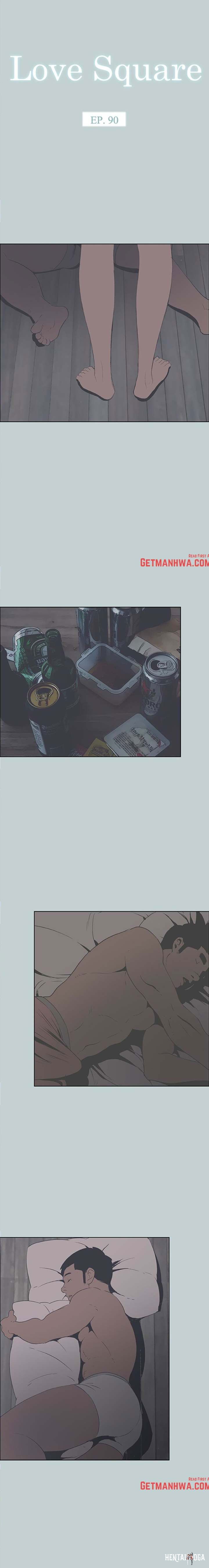 Love Square Love Square Chapter 90 - Page 1