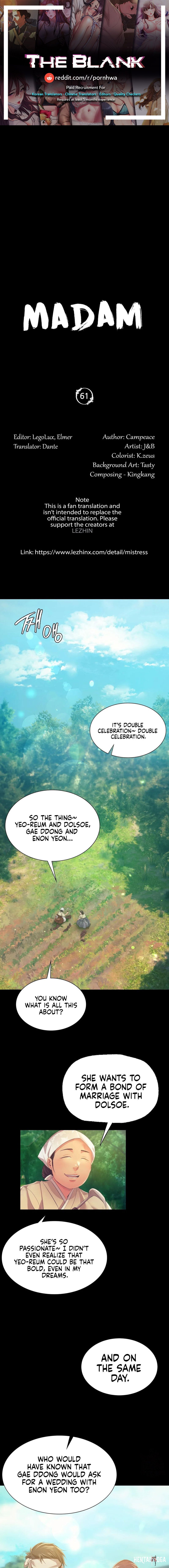 Madam Madam Chapter 61 - Page 1