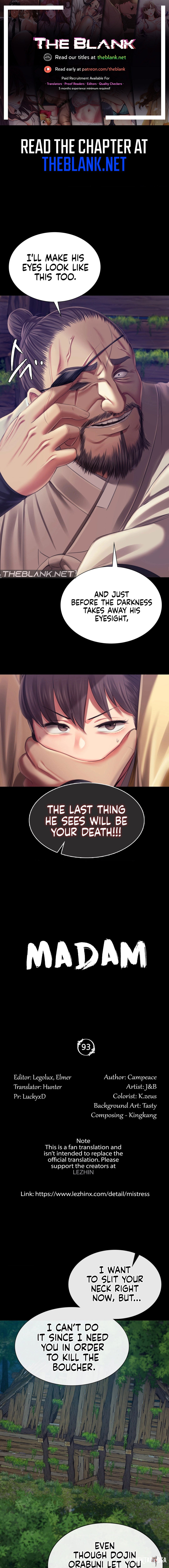 Madam Madam Chapter 93 - Page 1