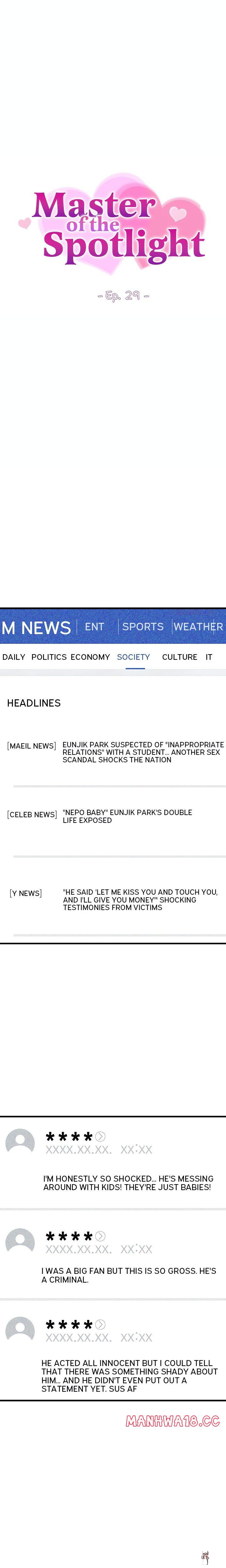 Master of the Spotlight Chapter 29