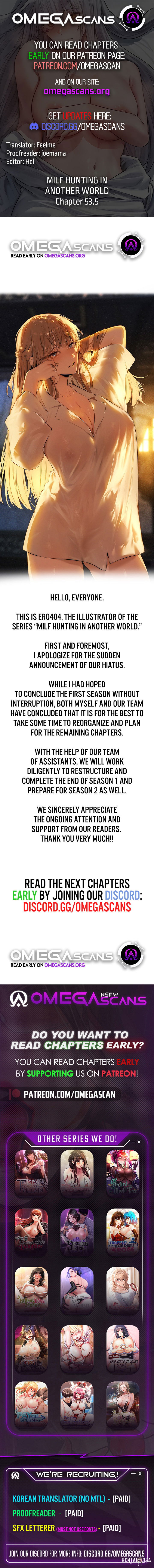 MILF Hunting In Another World MILF Hunting In Another World Chapter 53.5 - Page 1