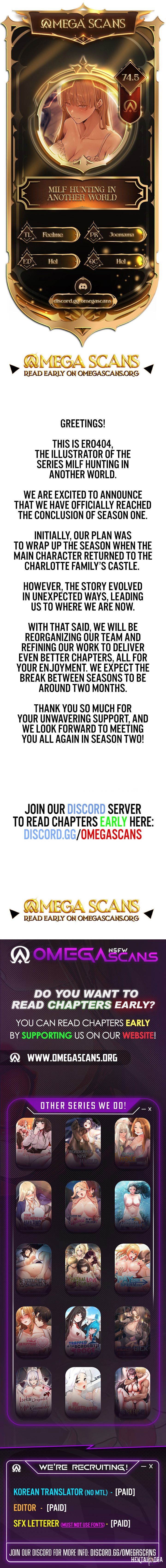 MILF Hunting In Another World MILF Hunting In Another World Chapter 74.5 - Page 1