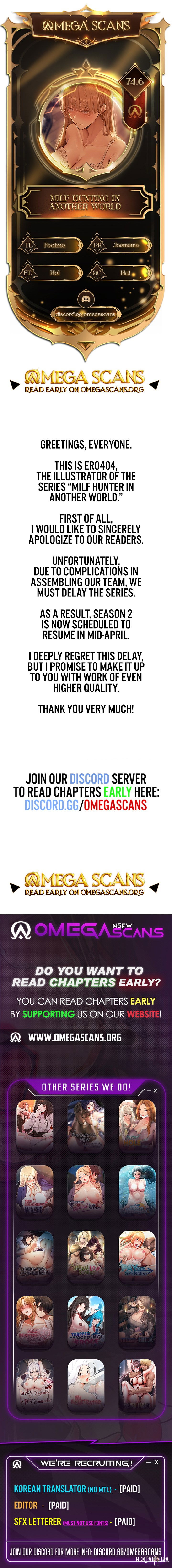 MILF Hunting In Another World MILF Hunting In Another World Chapter 74.6 - Page 1