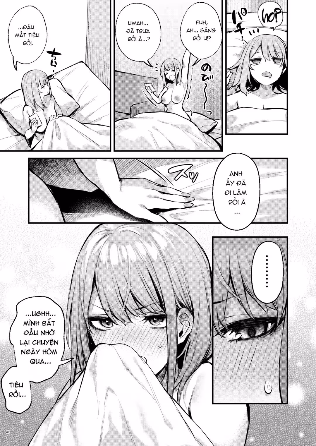 Mitasa Rete Mezameru Asa Ni, Jimina Choshoku O Xem chap đầu - Страница 46