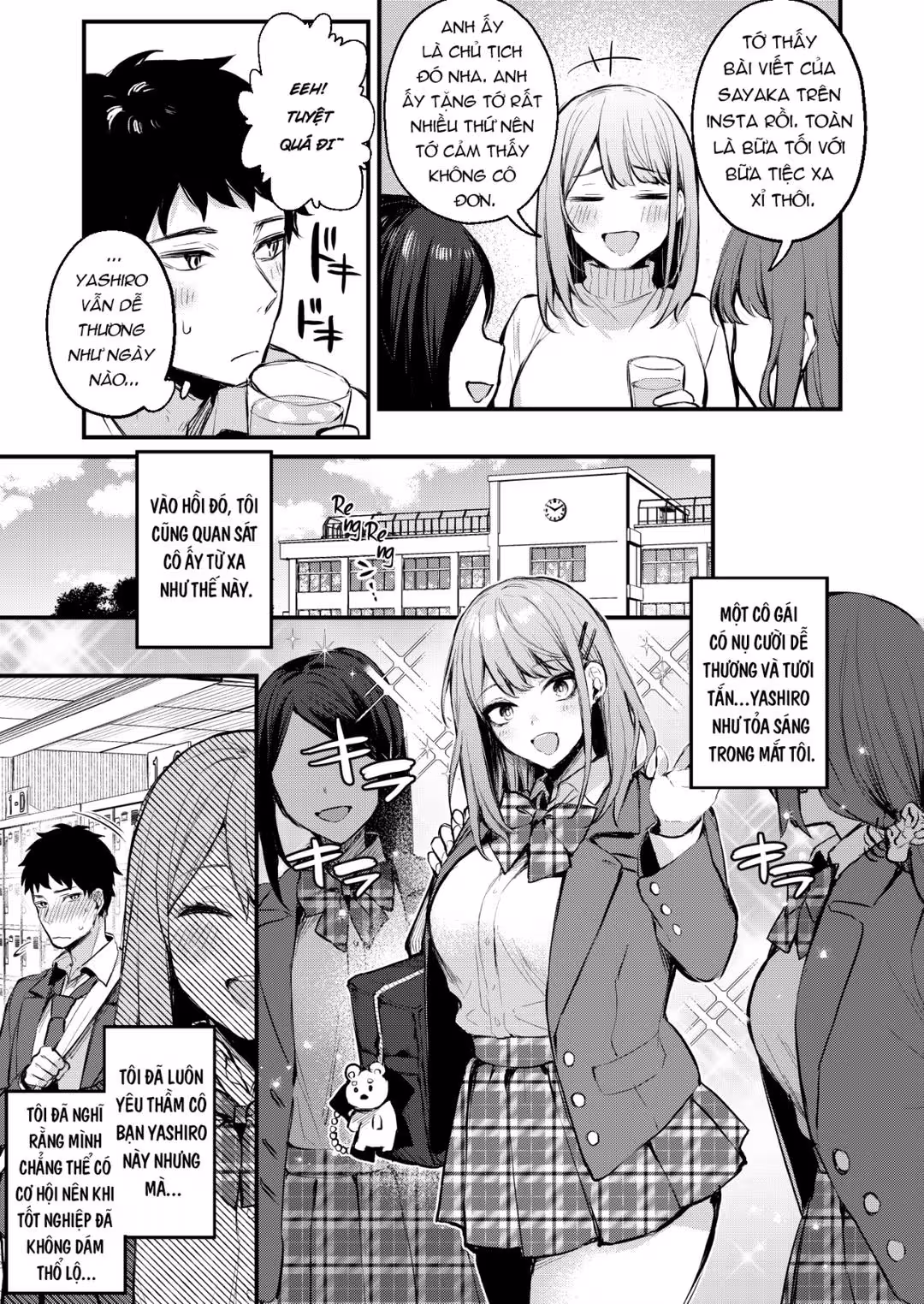 Mitasa Rete Mezameru Asa Ni, Jimina Choshoku O Xem chap đầu - Страница 8