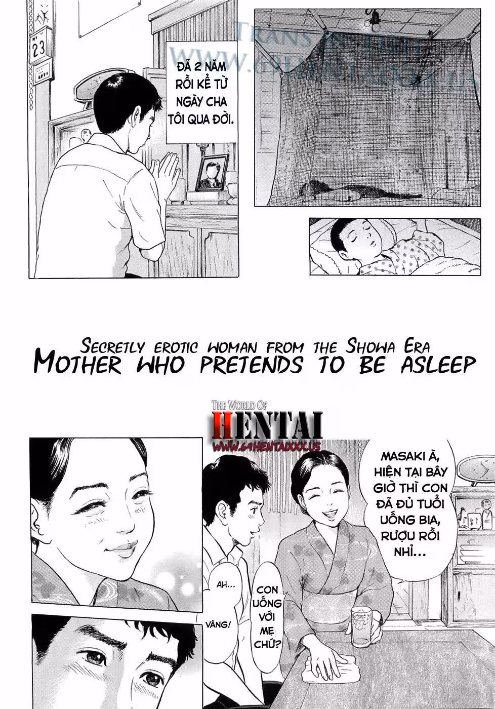 Mother Who Pretends To Be Asleep Oneshot - Page 1