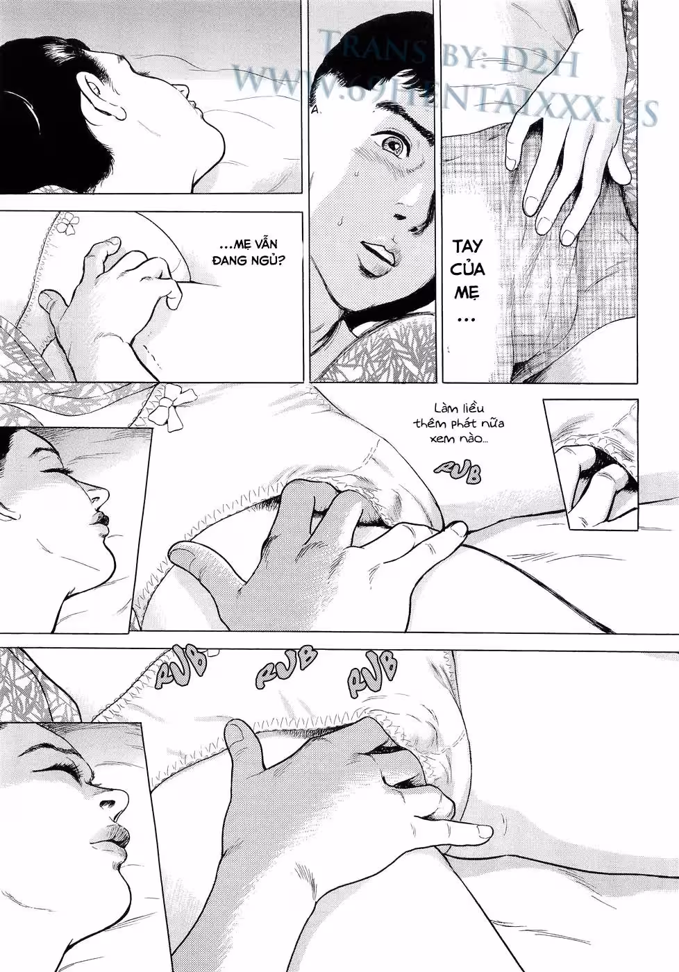 Mother Who Pretends To Be Asleep Oneshot - Page 7