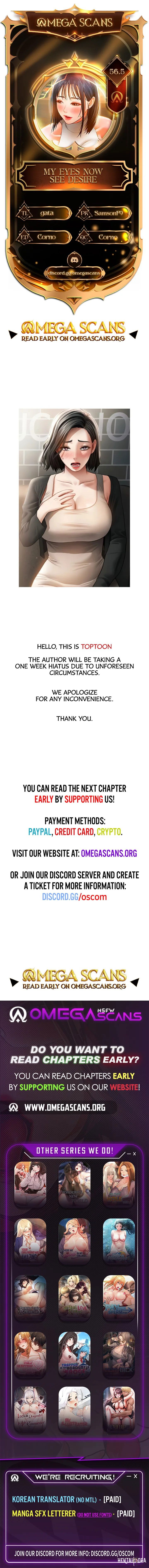 My Eyes Now See Desire My Eyes Now See Desire Chapter 55.5 - Page 1