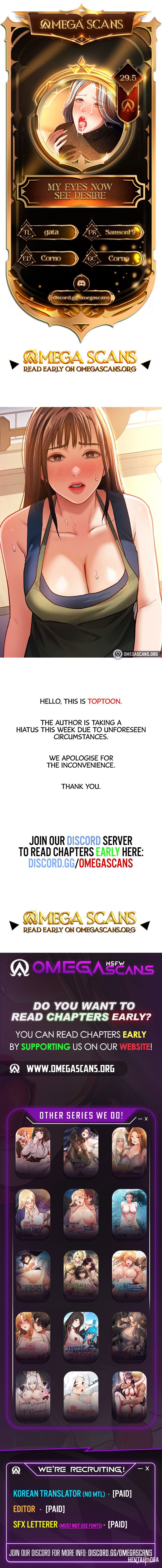 My Eyes Now See Desire My Eyes Now See Desire Chapter 29.5 - Page 1