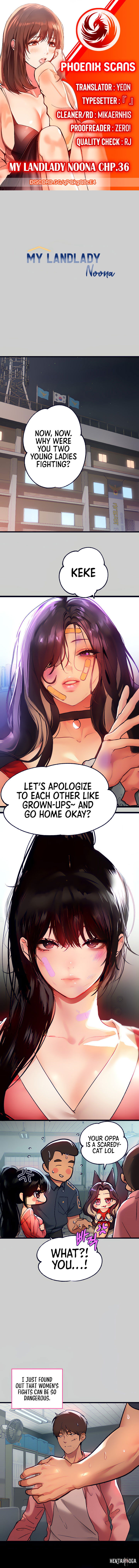 My Landlady Noona My Landlady Noona Chapter 36 - Page 1