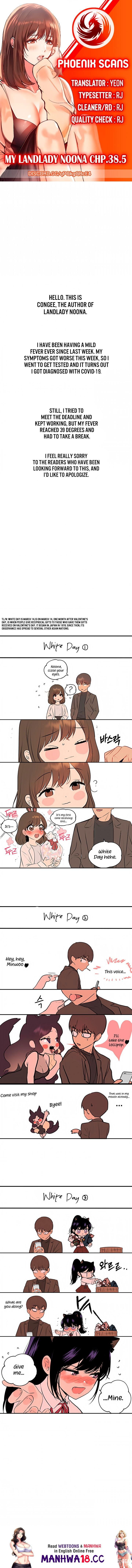 My Landlady Noona My Landlady Noona Chapter 38.5 - Page 1