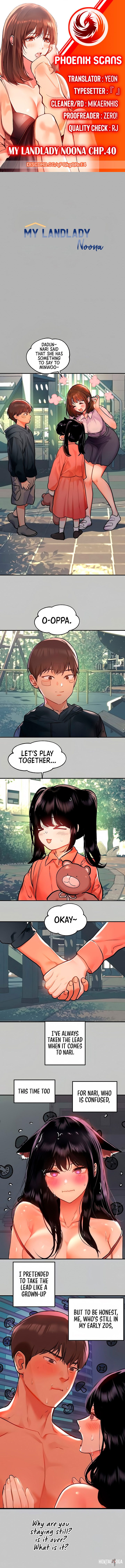 My Landlady Noona My Landlady Noona Chapter 40 - Page 1