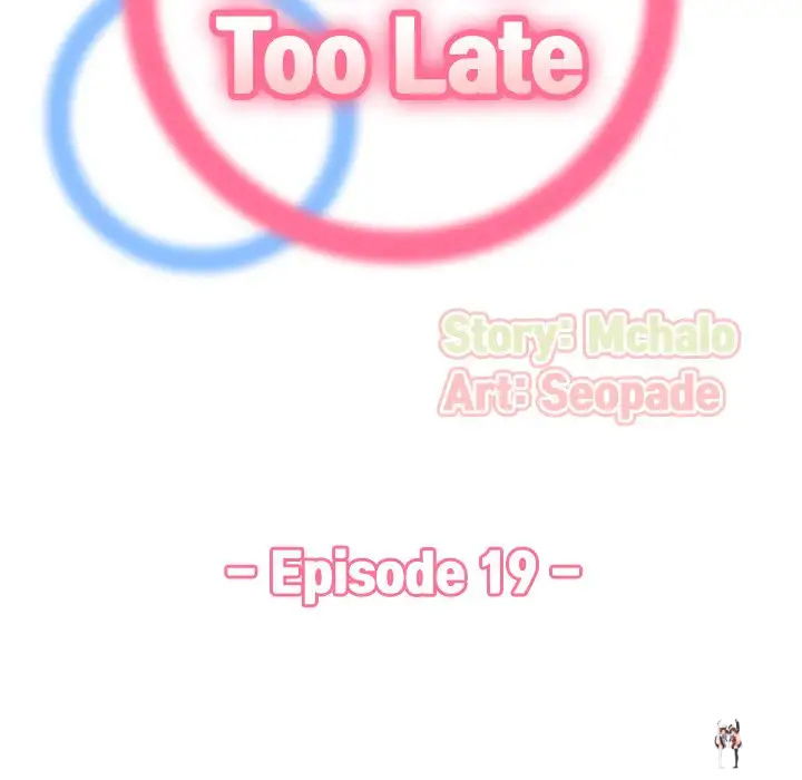 Never Too Late Never Too Late Chapter 19 - Page 29
