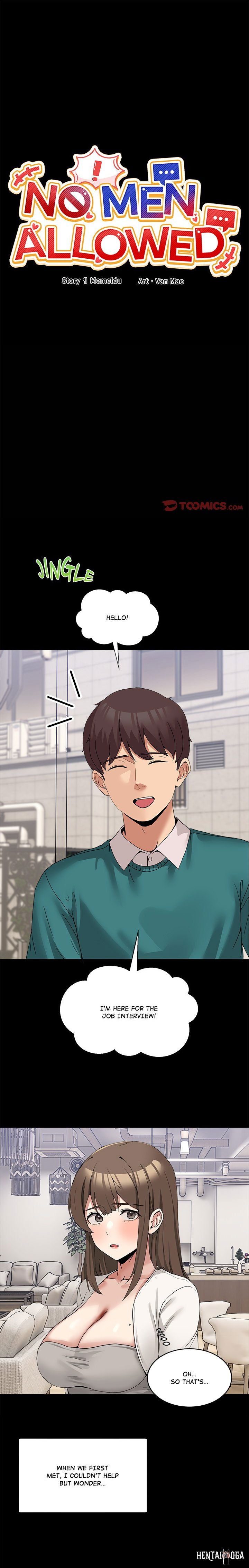 No Men Allowed No Men Allowed Chapter 15 - Page 1