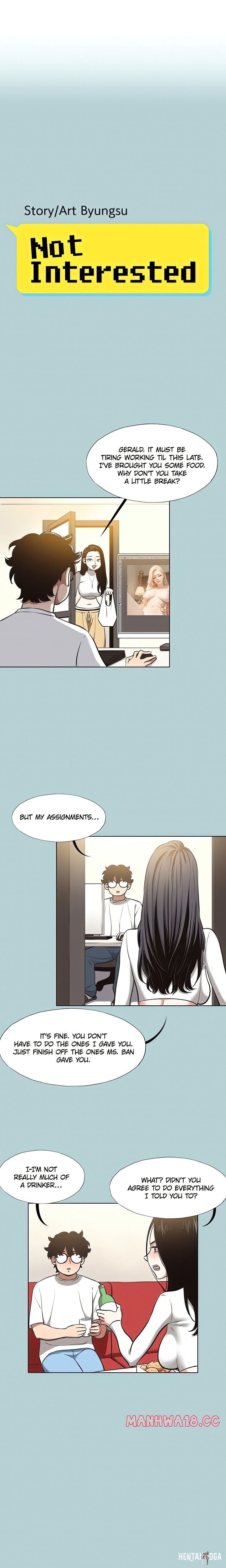 Not Interested Not Interested Chapter 9 - Page 1
