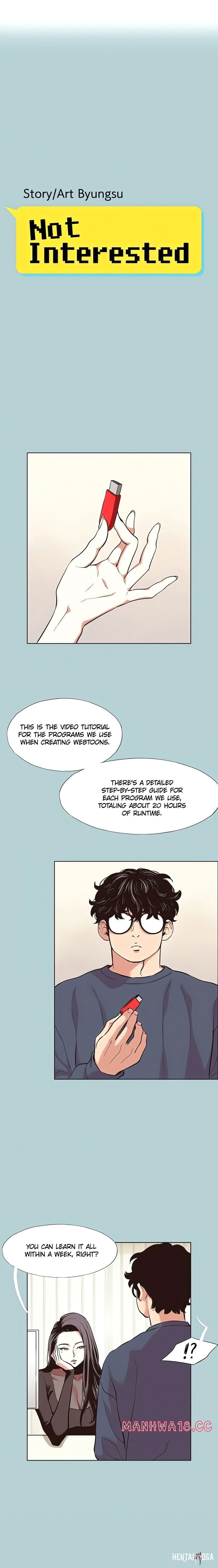 Not Interested Not Interested Chapter 6 - Page 1