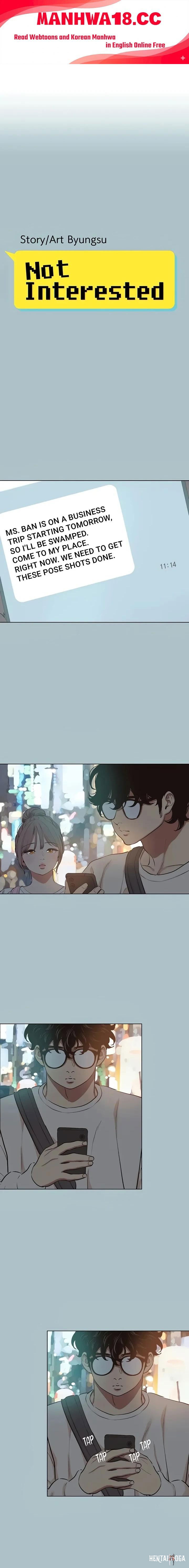 Not Interested Not Interested Chapter 44 - Página 1