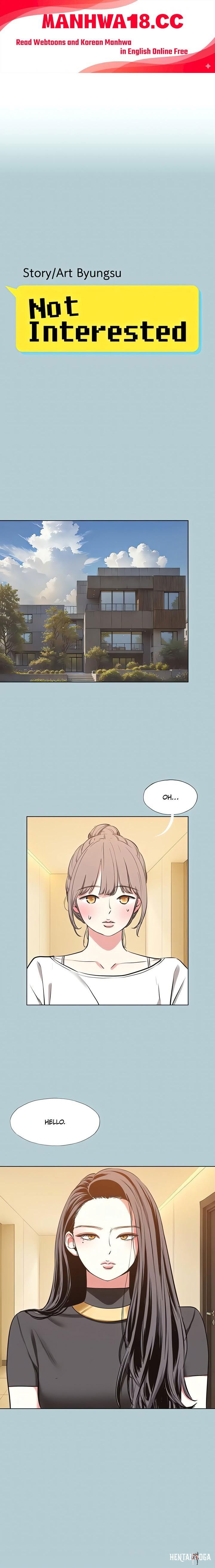 Not Interested Not Interested Chapter 56 - Page 1